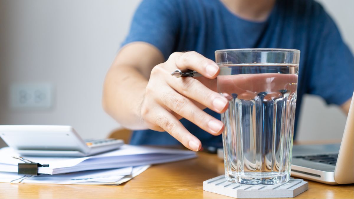 akibat kurang minum air putih