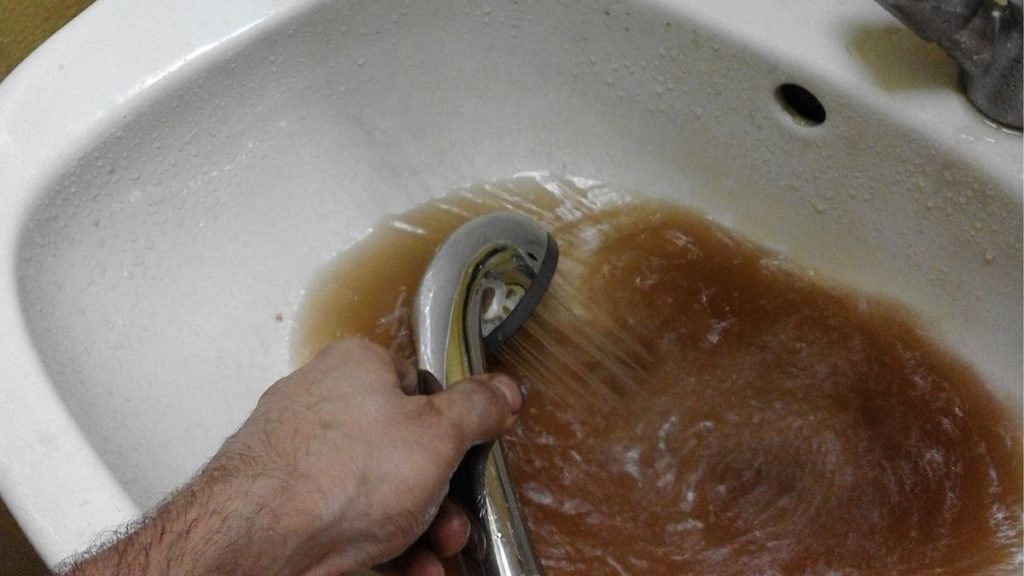 air yang mengandung lumpur halus