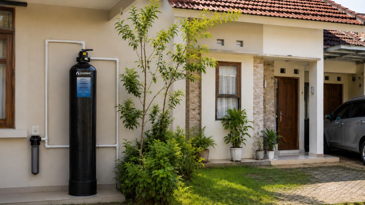 filter air rumah baru