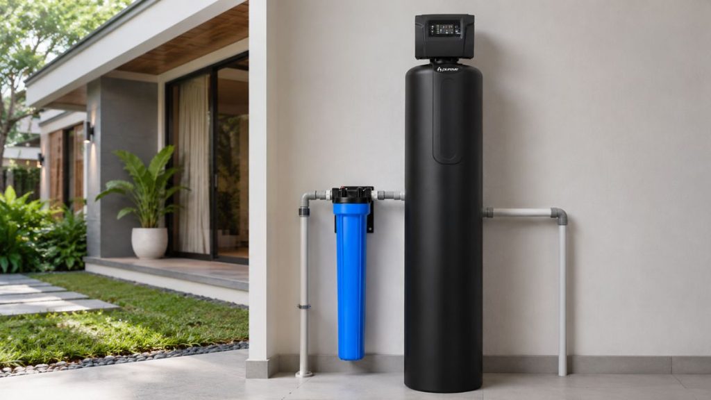 backwash filter air